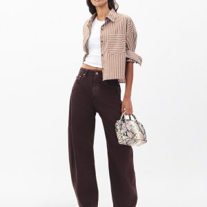 Charlie Barrel Jeans - Espresso