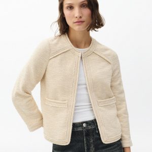 Clarice Tweed Jacket - Cream
