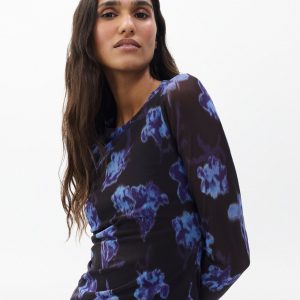 Yana Stretch Mesh Tee - Salute Multi