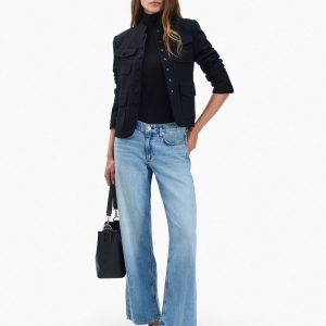 Saige Ankle Relaxed Straight Jeans - Ludow