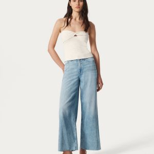 Sofie Ankle Wide-Leg Jeans - Mira