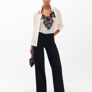 Hadley Wide-Leg Jeans - Black