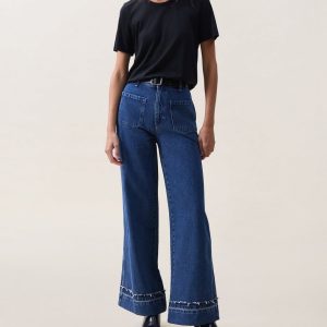 Melina Wide-Leg Jeans - Newnan
