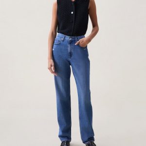 Shannon Relaxed Straight Jeans - Polk