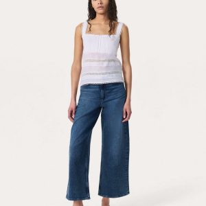 Andi Ankle Wide-Leg Jeans - Adeline