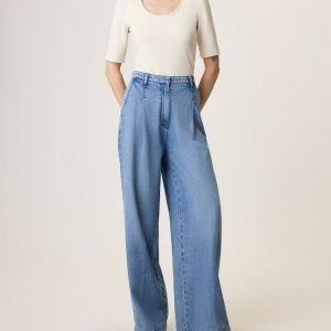 Aurora Pleated Trouser - Winwood