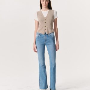 Flexi Dahlia Flare Jeans - Monterosso