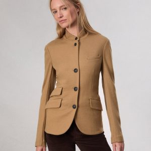 Slade Wool Blazer - Camel