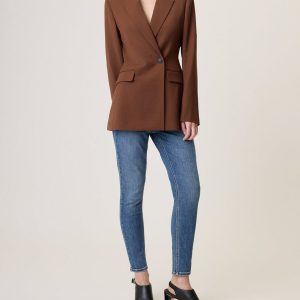 Roxanne Blazer - Dark Brown