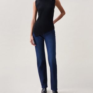 Gretchin Asymmetric Top - Black