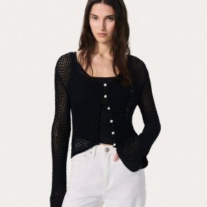 Ellie Knit Cardigan - Black