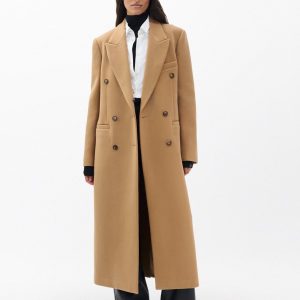 Vienna Italian Wool Coat - Camel