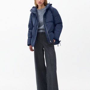 Leonard Puffer Jacket - Navy