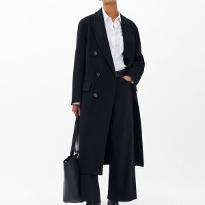 Vasso Wool Coat - Black