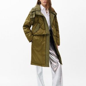 Taki Convertible Jacket - Olive