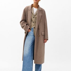 Vasso Wool Coat - Taupe