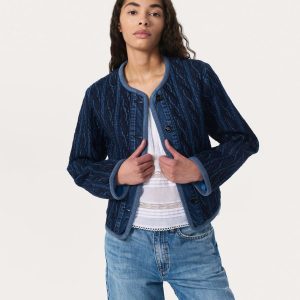 Carter Denim Liner - Blue