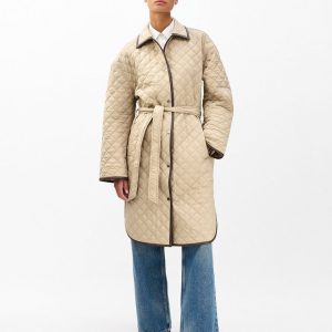 Kelly Quilted Jacket - Tan