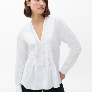 Asher Cotton Top - White