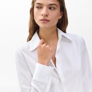 Dayton Poplin Shirt - White