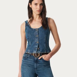 Poppy Denim Tank Top - Adeline