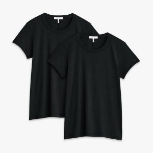 Two-Pack Slub Tee - Black