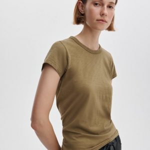 The Slub Tee - Military Olive