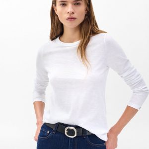 The Slub Long Sleeve T-Shirt for Women