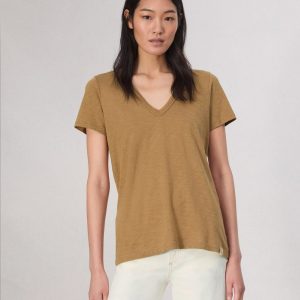 The Slub Vee - Khaki