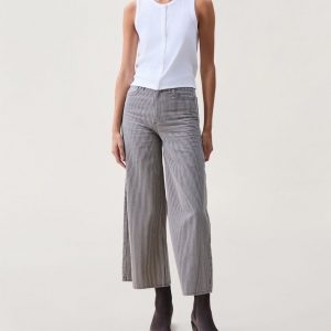 Essie Ribbed Tank Top - White