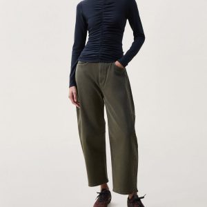 Lucy Shirred Top - Black