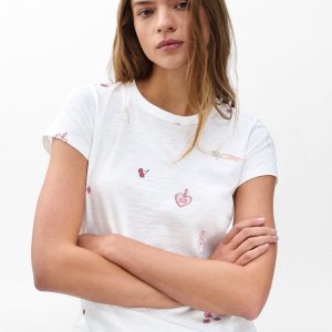Lucky Charm Graphic Tee - White Multi