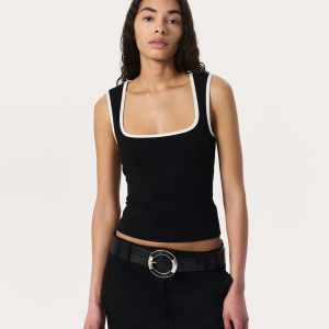 Irina Sport Tank Top - Black