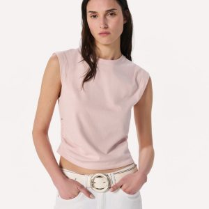 Mica Sleeveless Top - Dusty Rose
