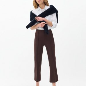 Irina Kick Flare Pants - Coffee