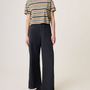 Evie Cotton Pant - Black