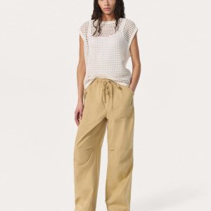 Adina Cotton Pants - Light Brown