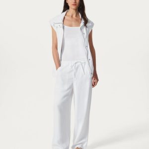 Adina Beach Pants - White