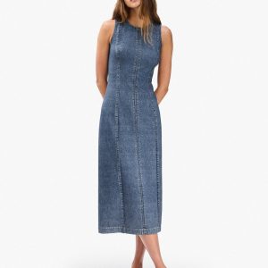 Miramar Olivia Midi Dress - Woodside