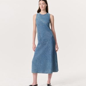 Ultra Featherweight Lisbon Denim Dress - Waverly