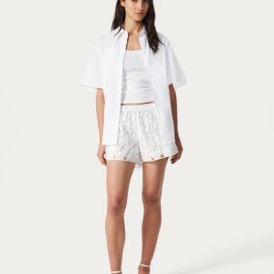 Women’s Amy White Lace Shorts