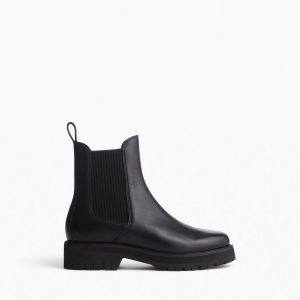 Corey Leather Chelsea Boots - Black