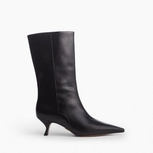 Mott Leather Boots - Black