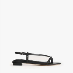 Giselle Strappy Sandals - Black