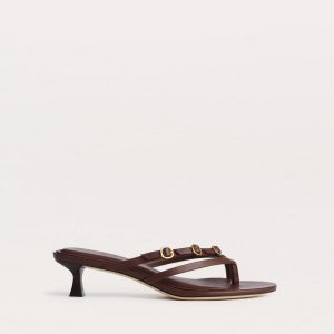 Sammie Kitten Heels - Dark Mocha