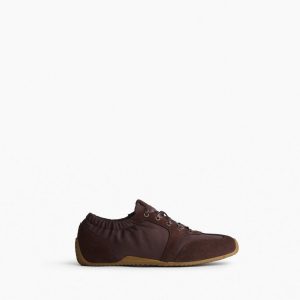 Emilee Ballet Runner Sneakers - Mocha