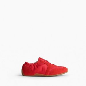 Emilee Ballet Runner Sneakers - Tomato
