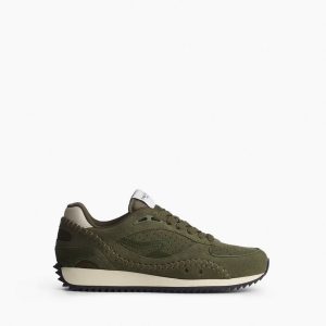 rb Drift Runner Sneakers - Olive Suede