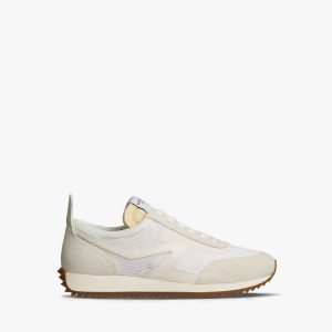 Off White Retro Runner: Mesh Sneaker