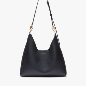 Parker Leather Hobo - Black